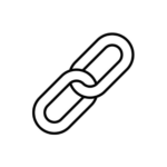 Chain link icon representing a hyperlink