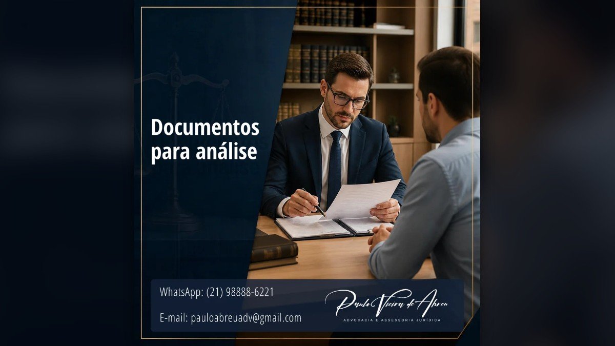 Documentos para análise – Paulo Vieira de Abreu Advocacia e Assessoria Jurídica